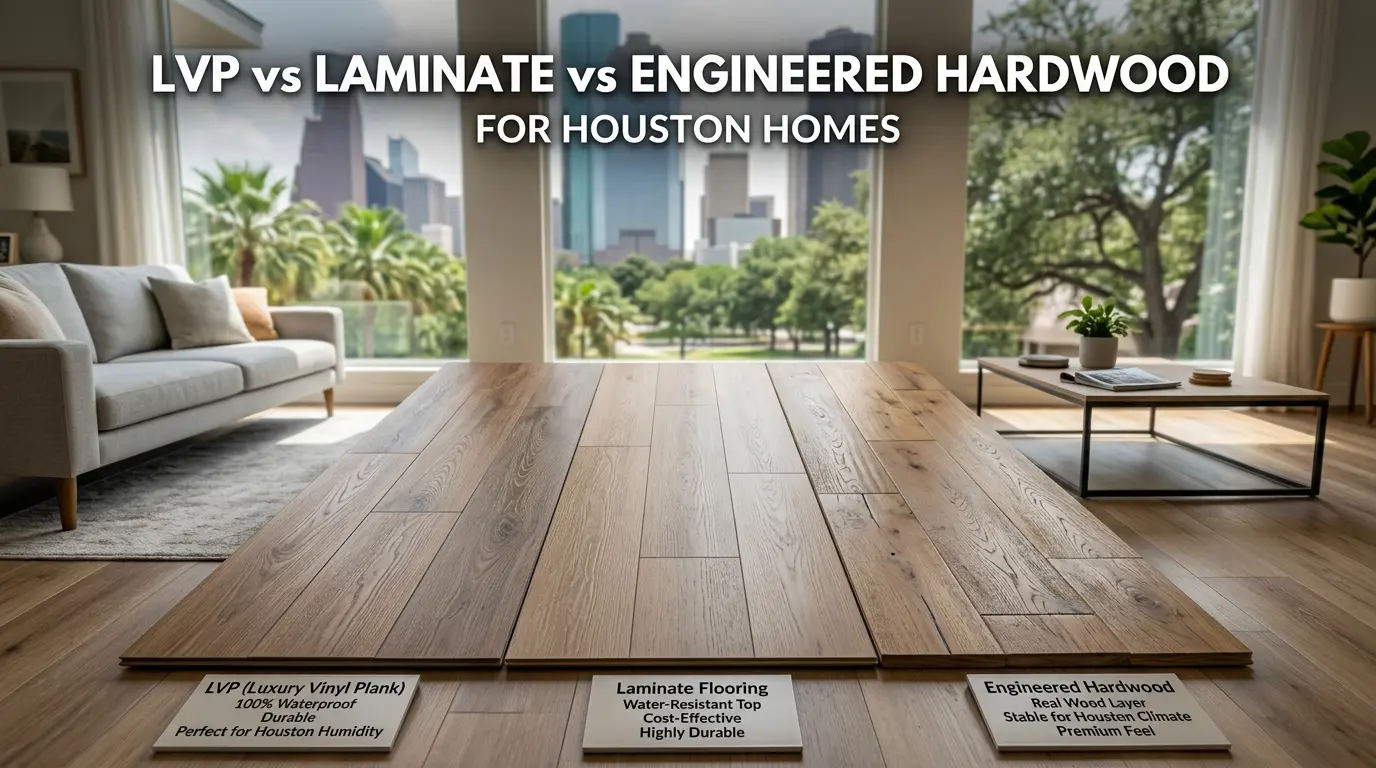 LVP vs Laminate vs Engineered Hardwood