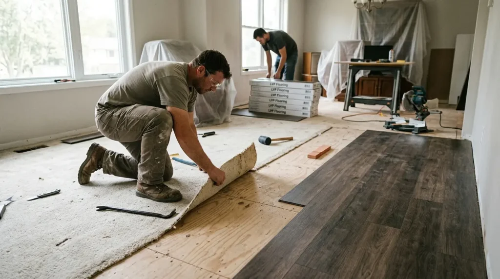 Repair or Replace Flooring