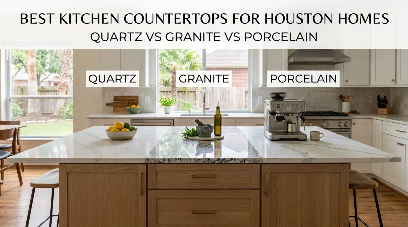 Best Kitchen Countertops for Houston Homes